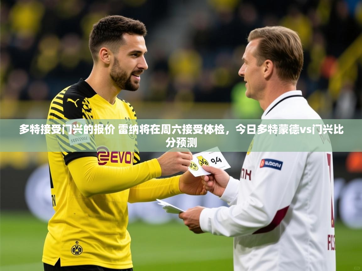 2025火狐体育网页版多特接受门兴的报价 雷纳将在周六接受体检，今日多特蒙德vs门兴比分预测  第2张