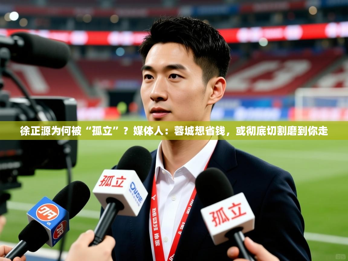 2025火狐体育视频徐正源为何被“孤立”?媒体人:蓉城想省钱,或彻底切割磨到你走 第1张